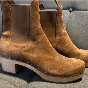 Loeffler Randall Suede Ankle Chelsea Boots~9.5